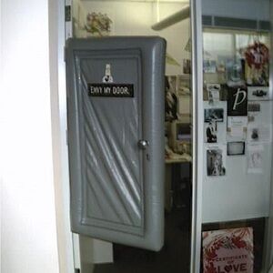 Dilbert Inflatable Cubicle Door Cover with Door Signs - New in Package